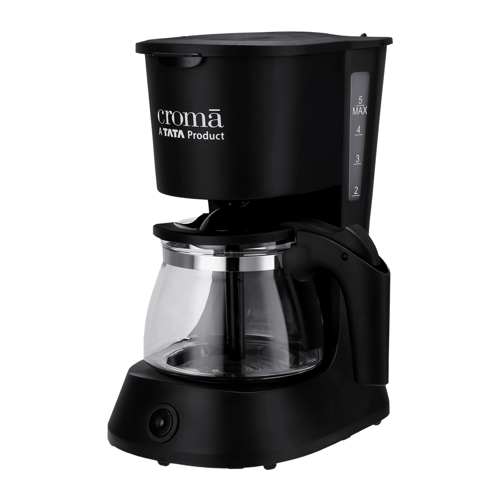 Buy Croma 600 Watt 5 Cups Manual Drip Coffee Maker with Keep Warm